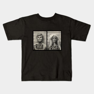 Barbie and Ken Mugshots by Buck Tee Kids T-Shirt